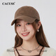 CACUSS棒球帽女四季休閑純色韓版軟頂鴨舌帽男戶(hù)外百搭遮陽(yáng)防曬太陽(yáng)帽子