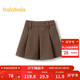巴拉巴拉童裝兒童半身裙秋冬裝女童短裙中大童百搭洋氣時(shí)尚百褶裙