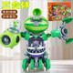 新樂(lè )新玩具男孩植物大戰僵尸機甲巨人三合體變形機器人西瓜投手六一禮物 【變形+彈射】植物三合一套裝