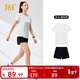 361°跑步運動(dòng)套裝女士夏季衣服新款速干短袖短褲兩件套662524001H-1