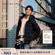 Tommy Hilfiger【防潑水】秋冬男裝輕薄保暖90鵝絨連帽羽絨服外套節日禮物 藏青色DW5 M （推薦：135-150斤）