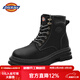 Dickies男士馬丁靴高幫時(shí)尚男靴百搭舒適透氣工裝靴 黑色    43   