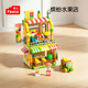 費樂(lè )（FEELO）兼容樂(lè )高大顆粒兒童拼裝積木玩具男女孩生日禮物繽紛水果店Y1813