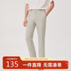 卡賓休閑褲款LOGO刺繡長(cháng)褲修身小腳褲I  淺灰色16 50 
