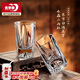 青蘋(píng)果手握江山二兩白酒杯2兩杯 加厚水晶玻璃觀(guān)山杯酒盅家用100ml6只