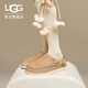 UGG春季女士舒適時(shí)尚平底可調節方扣款休閑金星克羅格鞋 1169590 MDSD | 芥菜籽色 36