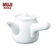 MUJI MUJI 白瓷小茶壺 茶具M(jìn)DG53A9A 白色 約360mL