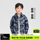 左西男童牛仔襯衫外套薄2026新款兒童春秋裝上衣男孩衣服 牛仔色 140