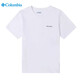 Columbia哥倫比亞T恤男春夏戶(hù)外運動(dòng)休閑圓領(lǐng)短袖AE1363 白色100 L