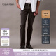 Calvin KleinJeans四季款男士經(jīng)典休閑通勤ck黑色洗水修身顯瘦微彈牛仔褲