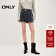 ONLY2026春季新款辣妹風(fēng)A字牛仔短裙百褶裙半身裙女|126137003 J3G藍黑牛仔 S