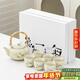 原和陶瓷提梁壺茶具套裝家用辦公室汝窯泡茶壺茶杯整套商務(wù)年會(huì )送禮品