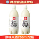 酒時(shí)樂(lè )米酒韓國進(jìn)口瑪格麗馬格利酒瑪克麗延邊米露韓式糯米酒板栗 純米味750ml*2瓶