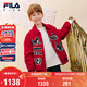 FILA斐樂(lè )兒童童裝外套2026年春季男中大童梭織外套