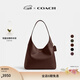 蔻馳（COACH）【禮物】新款女士BROOKLYN 34號新尺寸單肩流浪包手提斜挎包女包 B4/楓樹(shù)棕色