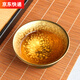 麟鵬加佳 天目釉七彩鎏金建盞茶杯手工陶瓷功夫茶具主人杯高檔伴手禮 七彩鎏金盞（碗杯）