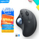羅技（Logitech）ERGO M575無(wú)線(xiàn)藍牙鼠標 人體工學(xué)軌跡球辦公 筆記本電腦家用鼠標 商用版 石墨黑