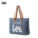 Lee大容量托特包單肩手提電腦包通勤女包包38女神節送女友送老婆禮物 【經(jīng)典熱銷(xiāo)款】水洗藍