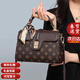 紀詩(shī)哲輕奢包包女包女士手提包單肩新款斜挎包送女友老婆生日禮物 咖色 情人節禮物新年禮物