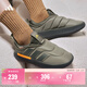 adidas ADIPUFF面包鞋柔軟舒適保暖棉鞋秋冬阿迪達斯官方輕運動(dòng)   橄欖綠/草綠色/棕色（推薦選大半碼）   42