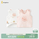 童泰（TONGTAI）寶寶半背背心夏季薄款純棉兒童護肚馬甲男童女童打底內衣粉色59cm