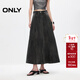 ONLY秋季個(gè)性時(shí)尚高腰顯瘦純棉傘裙半身裙女|124416011 H0K 多娜淺灰印花 L (170) 72A