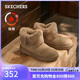 斯凱奇（Skechers）靴子女鞋2025新款秋冬季中幫靴加絨保暖雪地靴百搭棉鞋169100