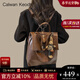 CALWAN KEODH雙肩包女2025新款背包大學(xué)生書(shū)包復古大容量時(shí)尚旅行包通勤背包 【棕色】實(shí)用高端品牌高顏值實(shí)用走心女生閨蜜