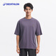 迪卡儂NH500戶(hù)外T恤男寬松舒適透氣快干徒步短袖上衣-5705748