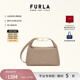 芙拉（FURLA）【禮物】TEIA牛皮大號女士百搭休閑手提包單肩斜挎包通勤包 巖石灰