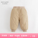MARC&JANIE【三防加絨】馬克珍妮冬裝男女童夾棉保暖棉褲兒童褲子241539