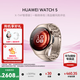 華為Watch5【咨詢(xún)領(lǐng)大額券】智能運動(dòng)健康手表X-TAP智感窗鴻蒙AI手勢操控eSIM獨立通信導航智慧控車(chē) 42mm晨曦金（爍金色鈦金屬表帶）