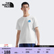 北面（The North Face）速干衣短袖T恤戶(hù)外舒適透氣春夏新款男款TheNorthFace|8D7C FN4/雪峰白 M /170