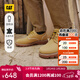 卡特（CAT）休閑皮鞋工裝鞋男鞋經(jīng)典款EXPRESSWAY牛皮固特異工作鞋通勤鞋 黃色P721418 42