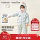 巴拉巴拉balaOne嬰兒連體衣寶寶衣服2025冬裝羽絨服連帽鵝絨208425120212