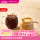HARIO日本進(jìn)口耐熱玻璃咖啡杯家用圓形水杯果汁杯茶杯牛奶杯2個(gè)裝RDM 360ml2只裝