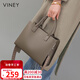 viney牛皮包包女包大容量手提包輕奢斜挎大包生日三八38女神節禮物