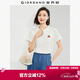 佐丹奴短袖t恤女夏季純棉體恤衫小刺繡圓領(lǐng)休閑上衣13324321