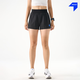 NEDAO26新品內道輕翼腰包3寸跑步短褲3.0男女大容量彈力運動(dòng)跑步褲 夜跑黑（女） M