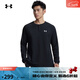 安德瑪（Under Armour）EF男子亨利領(lǐng)運動(dòng)休閑長(cháng)袖T恤6010174 黑色001   L   