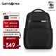 新秀麗（Samsonite）電腦雙肩包男士通勤商務(wù)雙肩背書(shū)包大容量輕商務(wù)送男友\NU0*09001 黑色-可放15.6英寸電腦-聯(lián)保兩年