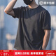 馬登工裝美式復古重磅灰色短袖T恤圓領(lǐng)寬松純棉半袖打底衫男夏季 深灰色 -版型寬松 M （170/95A）