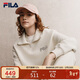 FILA斐樂(lè )半開(kāi)襟男女同款衛衣2025秋季情侶寬松休閑翻領(lǐng)上衣