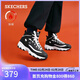 斯凱奇（Skechers）秋冬高幫鞋女厚底松糕保暖舒適百搭167569 BBK全黑色 40 