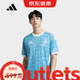 阿迪達斯（adidas）男 足球系列 JUVE A JSY 尤文圖斯球迷版客場(chǎng)短袖JJ4323煙灰藍XL