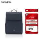 新秀麗（Samsonite）女士雙肩包獨立14英寸電腦包書(shū)包NO2藏藍色38女神節禮物送女友