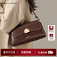 CharisKitty腋下包包女款2026春季新款輕奢單肩斜挎包情人節生日禮物女朋友 Coffee咖啡色【京東物流極速達】