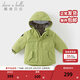 戴維貝拉（DAVE＆BELLA）女童羽絨服男童90絨保暖羽絨衣兒童冬裝幼兒新年寶寶冬季外出服 牛油果綠DB16448-A 110 cm（建議身高100-110cm）