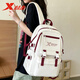特步書(shū)包女孩大容量高顏值初高中生雙肩包學(xué)院風(fēng)百搭好看輕便減負背包