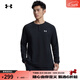 安德瑪（Under Armour）EF男子亨利領(lǐng)運動(dòng)休閑長(cháng)袖T恤6010174 黑色001   L   